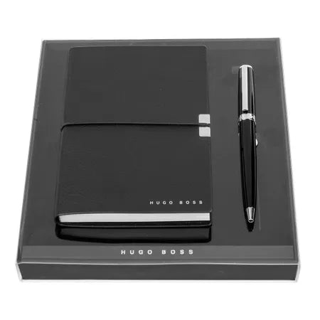 Elegance Pen and Notebook Set by Hugo Boss