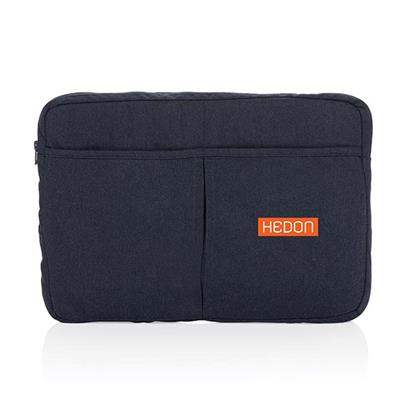 AWARE™ recycled cotton 15.6 inch laptop sleeve