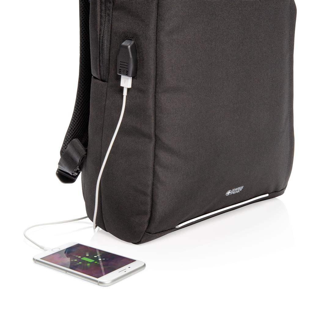 AWARE™ RFID and USB A Laptop Backpack