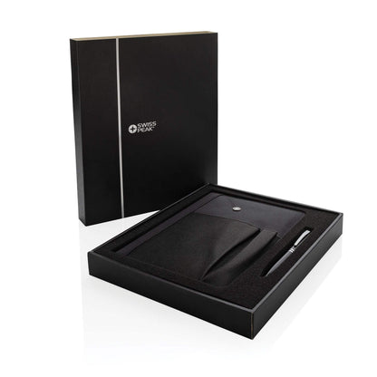 Refillable notebook and pen set