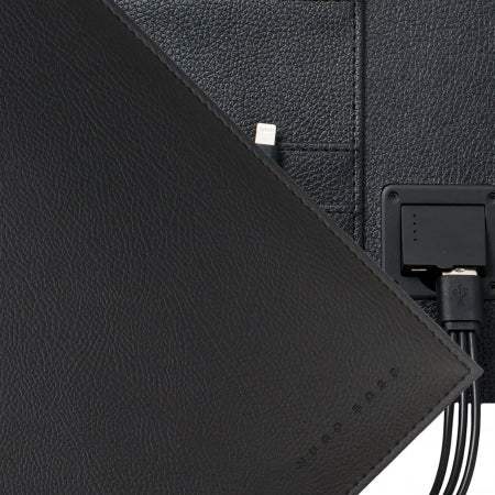 Storyline Folder A5 + Power bank by Hugo Boss