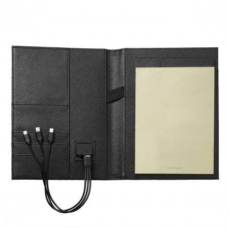 Storyline Folder A5 + Power bank by Hugo Boss