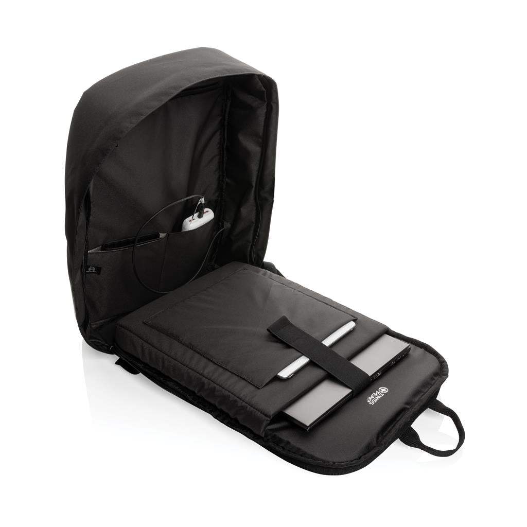 Swiss Peak AWARE™ RFID anti-theft 15'' laptop backpack