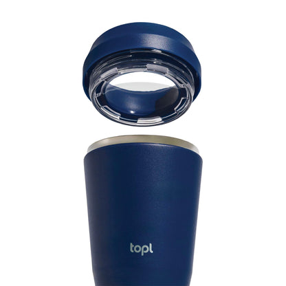 Topl Recycled Steel To Go Tumbler Patented 360 Lid 235ml