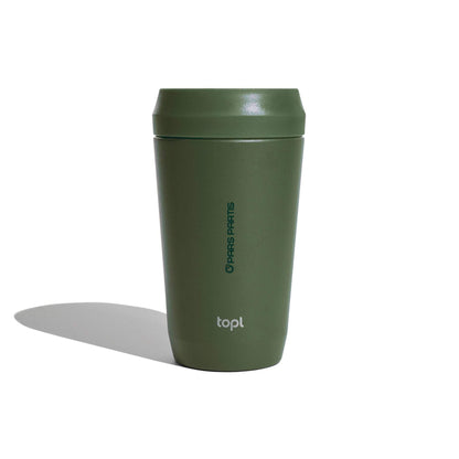 Topl Recycled Steel To Go Tumbler Patented 360 Lid 354ml