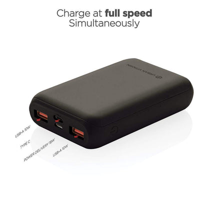 10.000 mAh 18W PD Powerbank