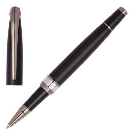 Abbey Matt Black Rollerball Pen by Cerruti 1881