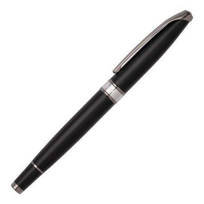 Abbey Matt Black Rollerball Pen by Cerruti 1881