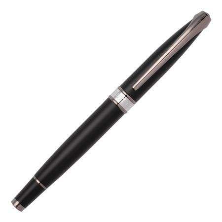 Abbey Matt Black Rollerball Pen by Cerruti 1881