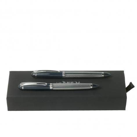 Alesso Rollerball and Ballpoint Pen on Navy by Ungaro