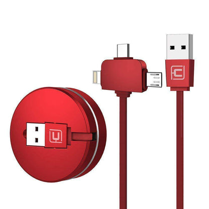 CAFELE Retractable Charging USB Cable