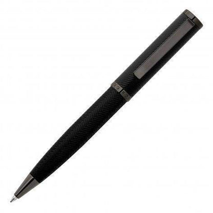 Formation Herringbone Gun Ballpoint Pen by Hugo Boss