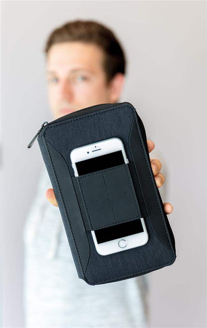 Modern Travel Wallet with Wireless Charging