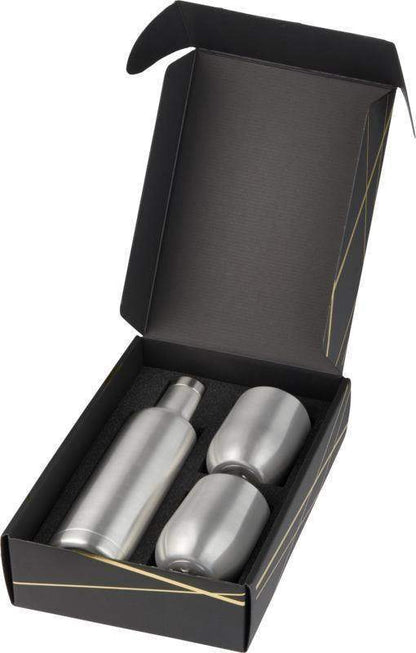 Pinto and Corzo copper vacuum insulated gift set