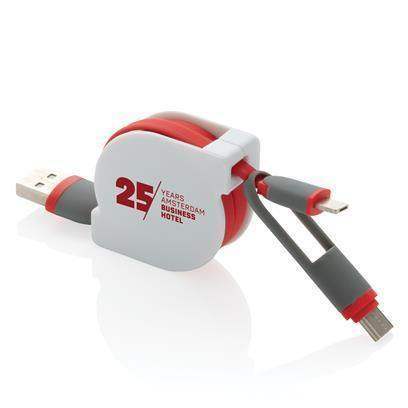 Retractable 3 in 1 Cable