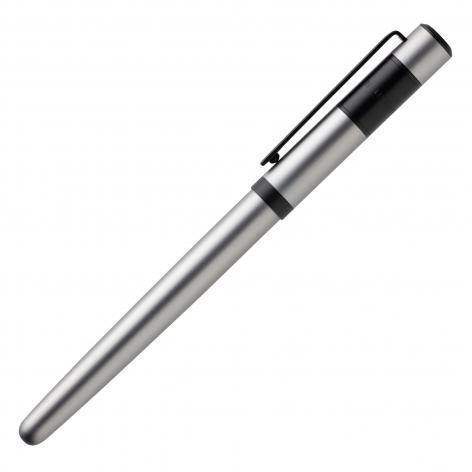 Ribbon Matte Chrome Rollerball Pen by Hugo Boss