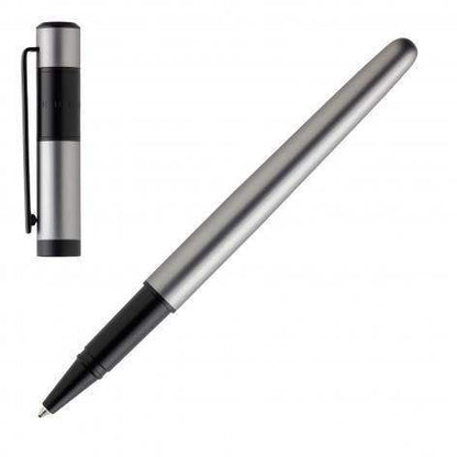 Ribbon Matte Chrome Rollerball Pen by Hugo Boss