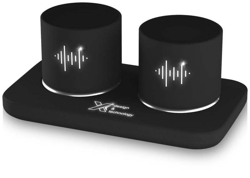 S40 Light-up Dual Stereo Speaker Station